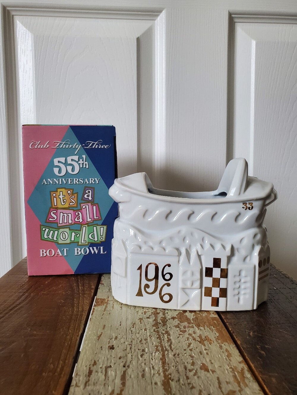 Club 33 Boat Bowl "Its A Small World" Tiki